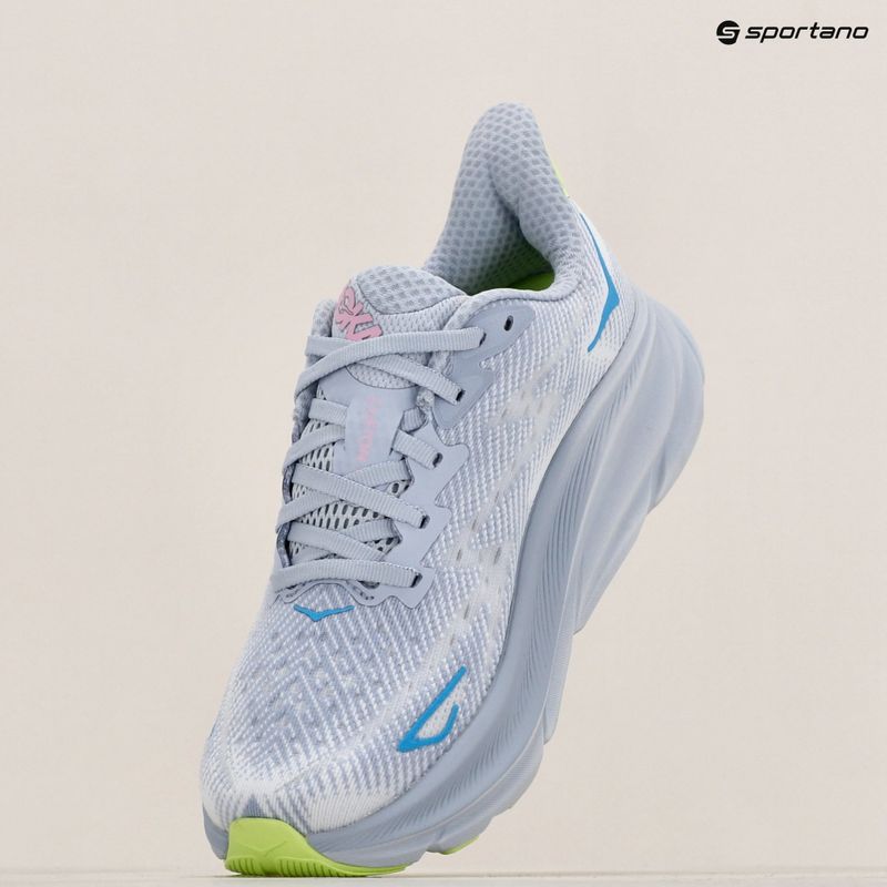 Кросівки для бігу жіночі HOKA Clifton 9 gull/sea ice 18