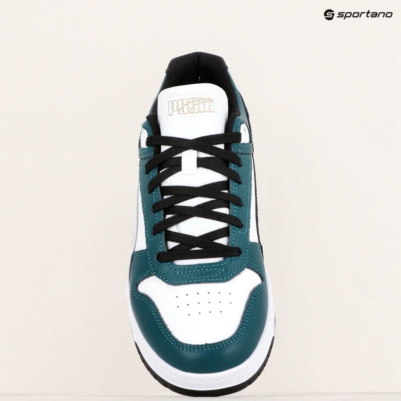 Кросівки PUMA RBD Game Low puma white/puma black/malachite/puma gold 11