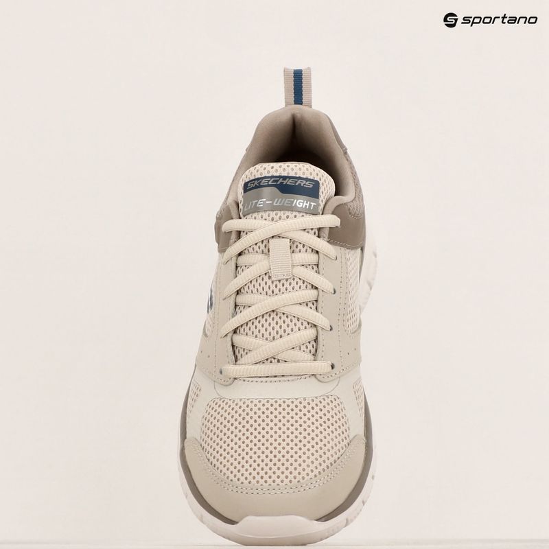 Кросівки чоловічі SKECHERS Track Syntac taupe 9