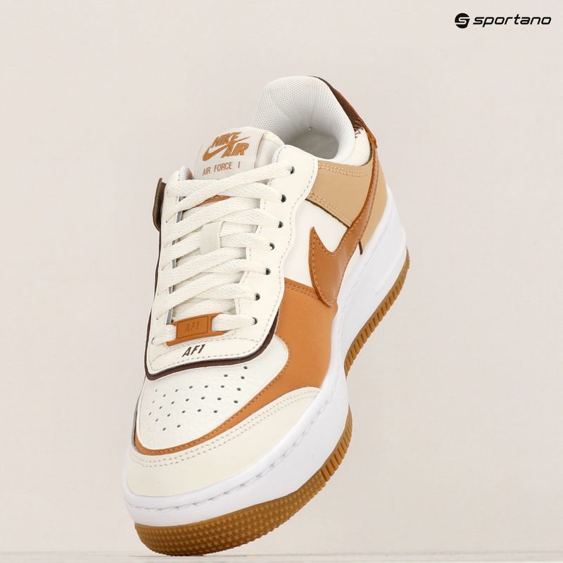 Кросівки жіночі Nike Air Force 1 Shadow sail/flax/sesame/brown 9