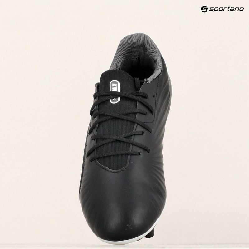 Кросівки футбольні дитячі PUMA King Match FG/AG Jr puma black/puma white/cool dark grey 16