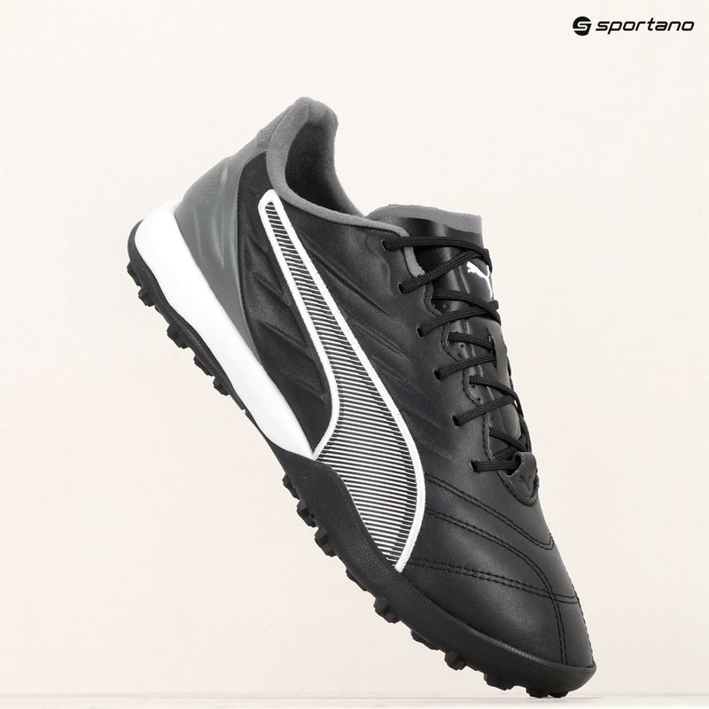 Кросівки футбольні PUMA King Pro TT puma black/puma white/cool dark gray 18