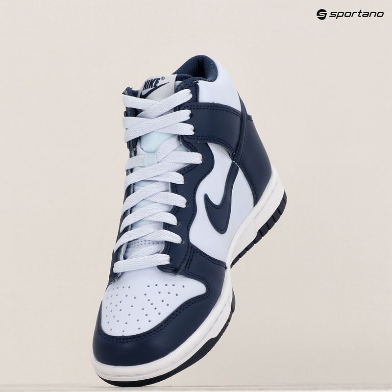 Кросівки Nike Dunk High football grey/white/midnight navy 9