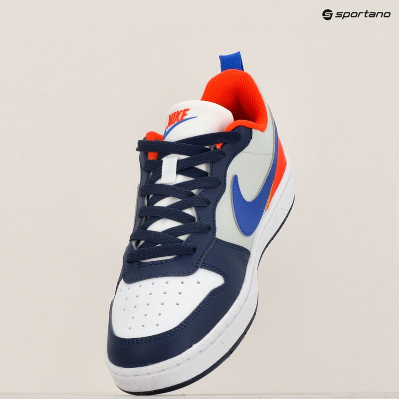 Кросівки Nike Court Borough Low Recraft midnight navy/hyper royal/team orange 9