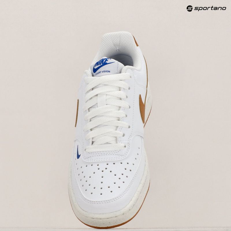 Кросівки жіночі Nike Court Vision Low Next Nature white/game royal/sail/flax 9