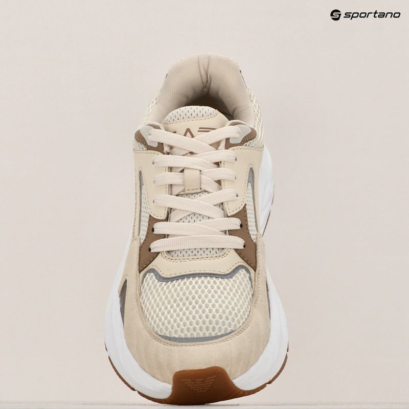 Кросівки EA7 Emporio Armani Crusher Sonic Mix whitecap grey/ portabella/ offwhite 10