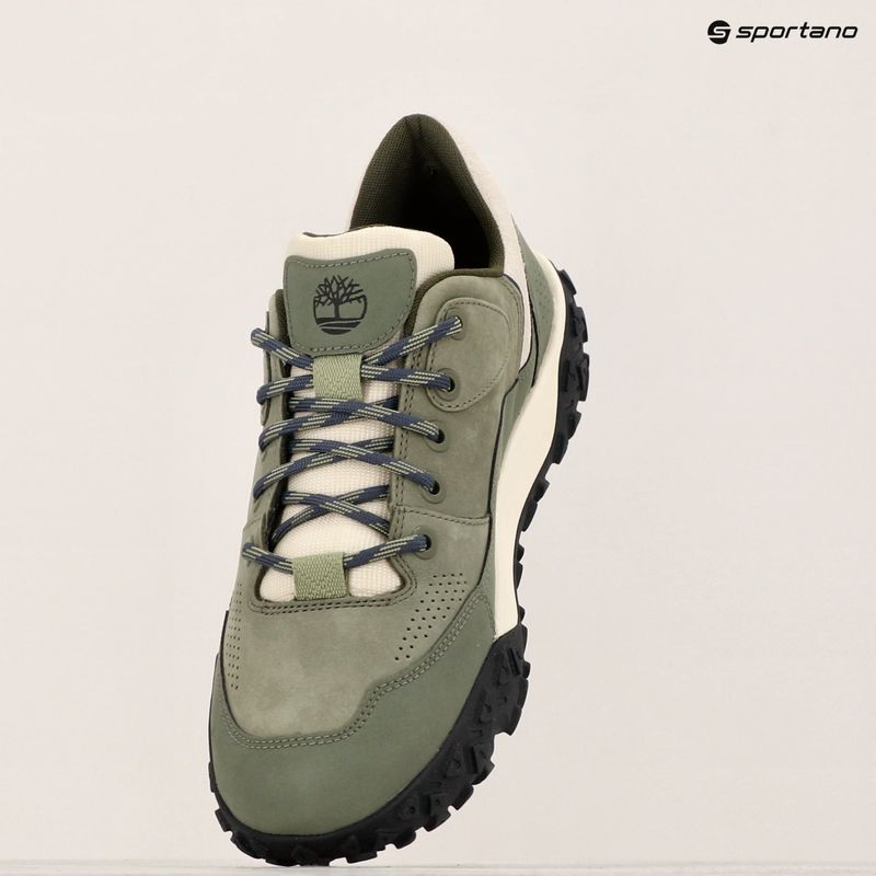 Чоловічі нубукові черевики Timberland Greenstride Motion 6 темно-зеленого кольору 9