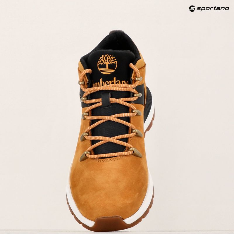 Чоловічі черевики Timberland Sprint Trekker Mid Lace пшеничний нубук/чорні 9