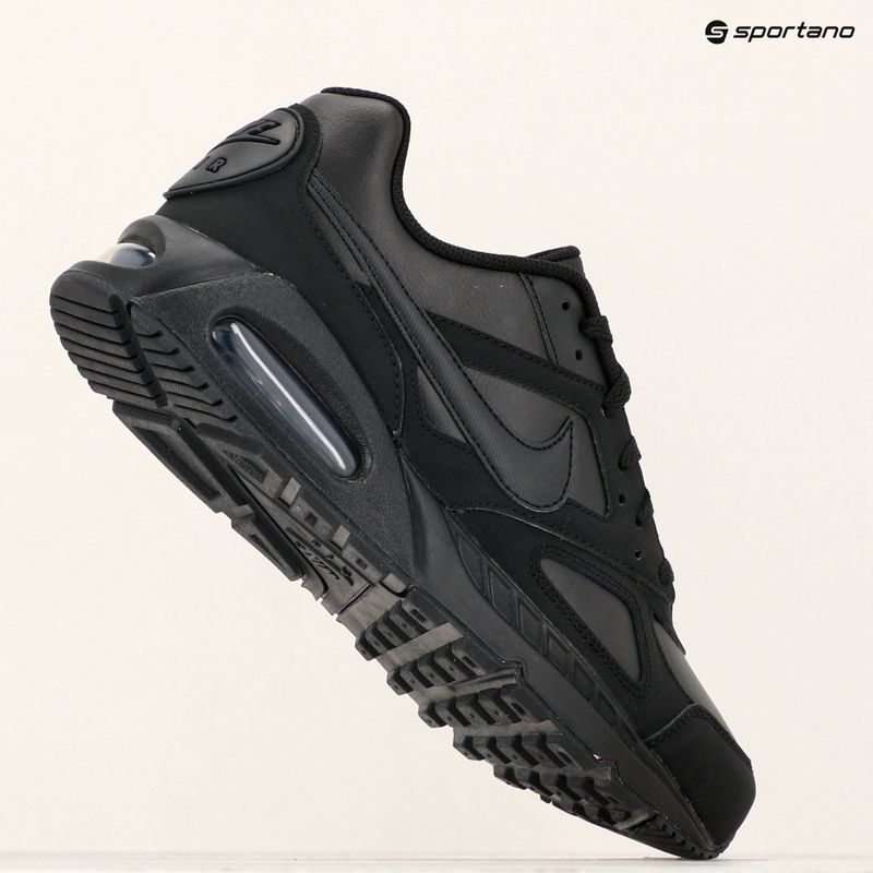 Чоловічі кросівки Nike Air Max IVO Шкіряні чорні 9