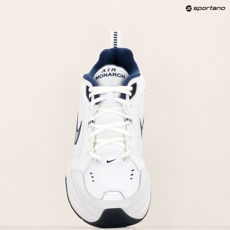 Чоловічі кросівки Nike Air Monarch IV білий / сріблястий металік 9