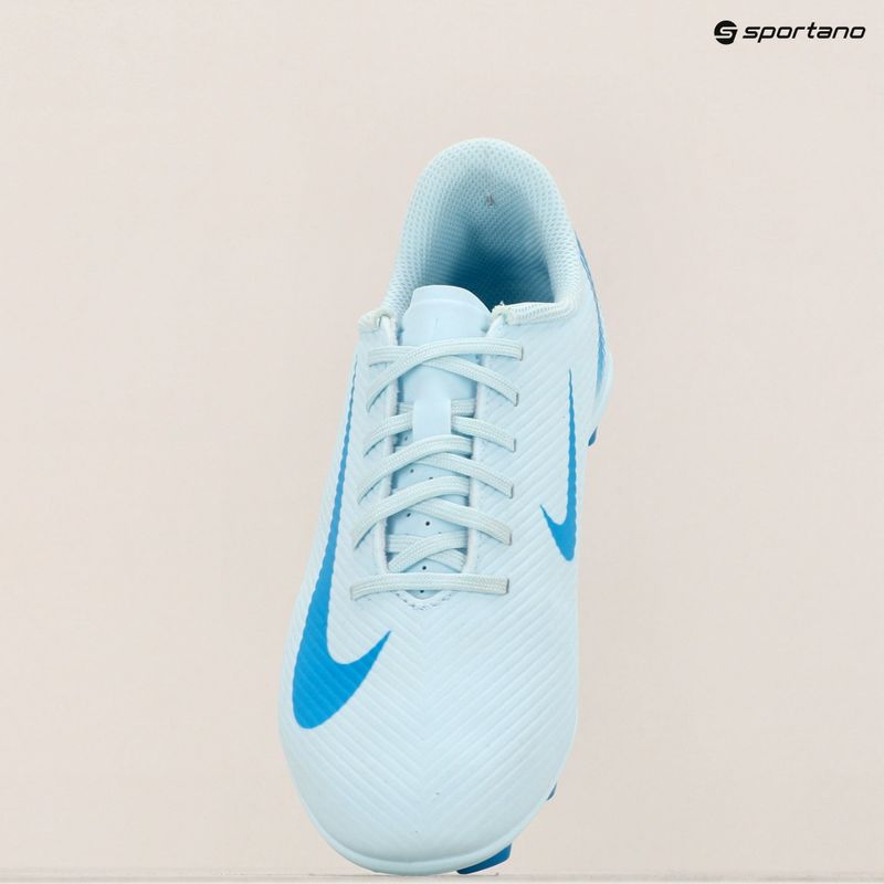 Дитячі футбольні бутси Nike Mercurial Vapor 16 Club FG/MG льодовик сині/синя орбіта 9