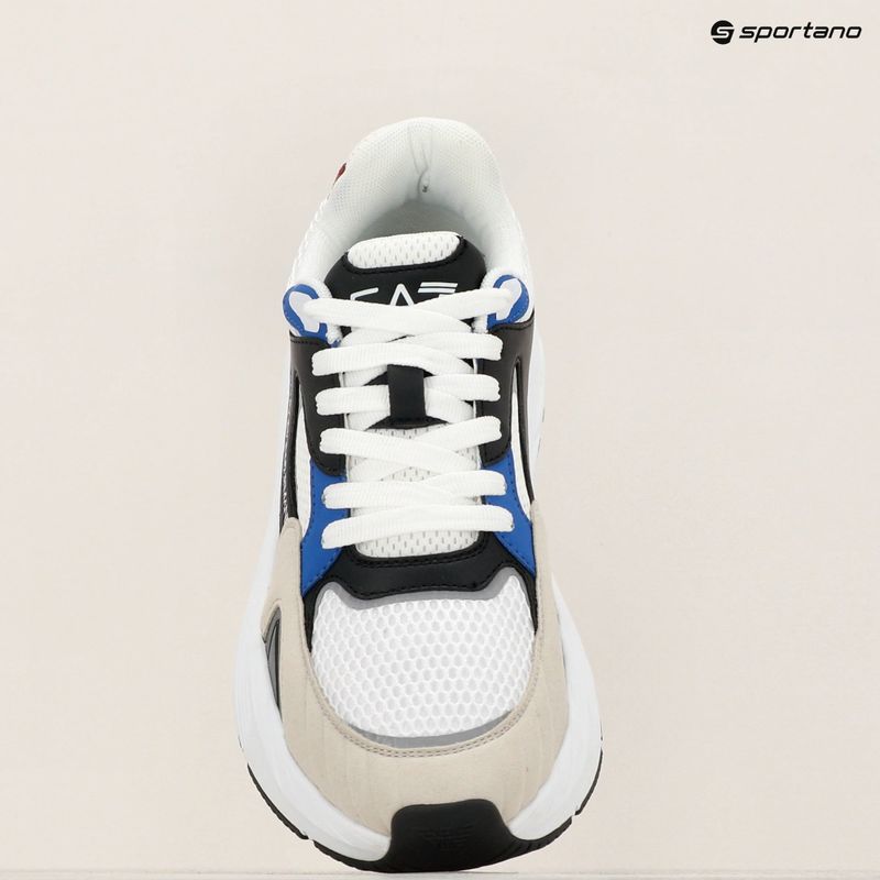 Кросівки EA7 Emporio Armani Crusher Sonic Mix white/ black/ lapis blue/ syrah 10