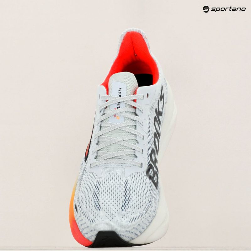 Кросівки для бігу чоловічі Brooks Hyperion Max 2 illusion/coral/black 17