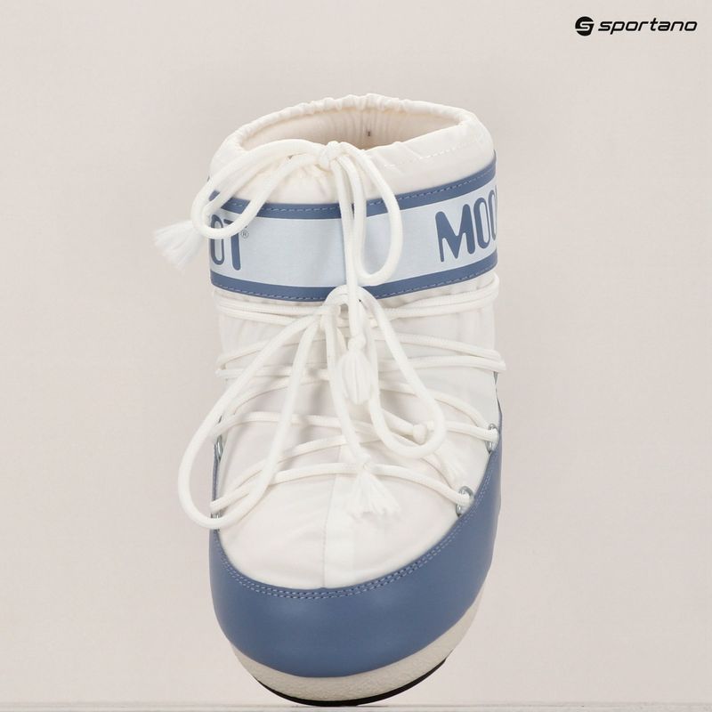 Черевики жіночі Moon Boot Icon Low Nylon elephant grey/white 9