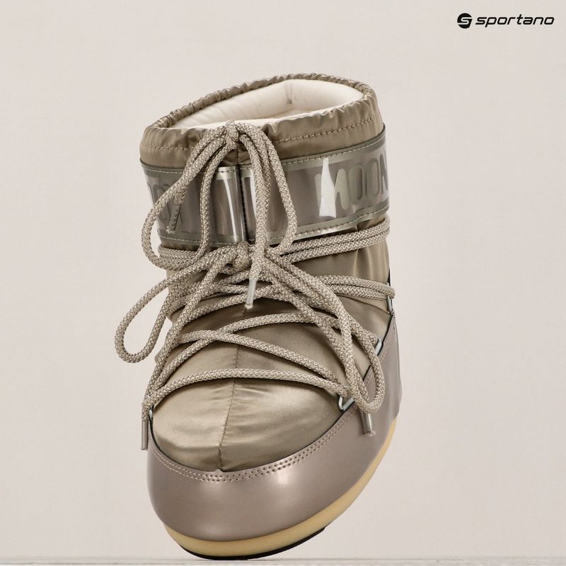 Черевики жіночі Moon Boot Icon Low Glance platinum 13