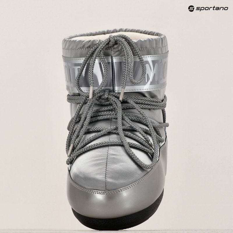 Черевики жіночі Moon Boot Icon Low Glance silver 9