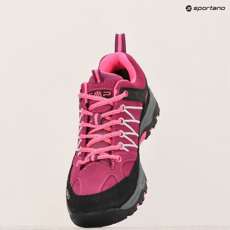 Черевики дитячі CMP Rigel Low Wp berry / pink fluo 9