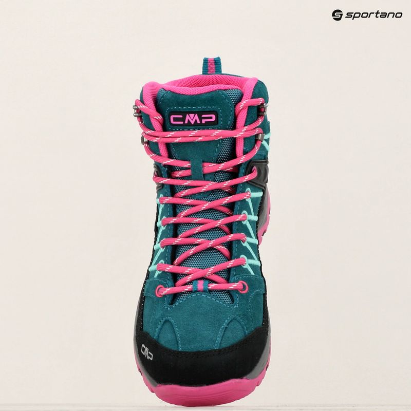 Черевики трекінгові дитячі CMP Rigel Mid lake / pink fluo 15