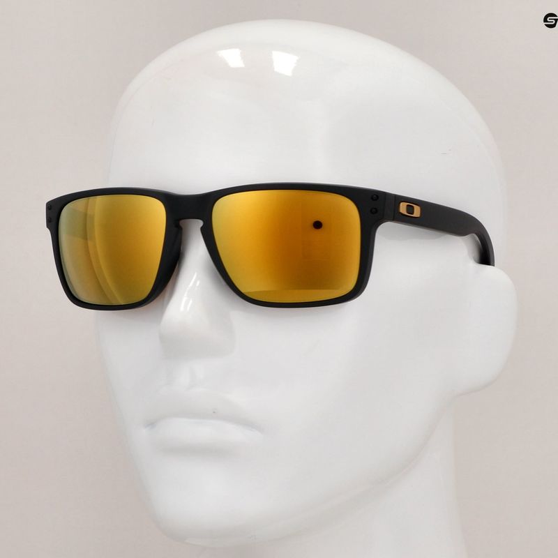 Окуляри сонцезахисні Oakley Holbrook XL matte black/prizm 24k polarized 10