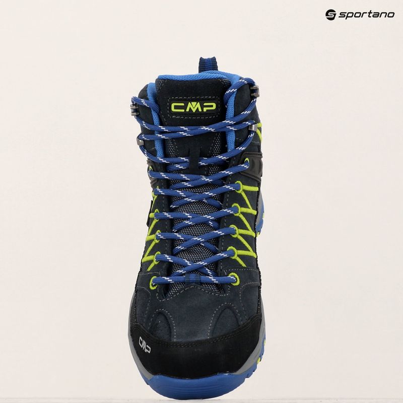 Черевики трекінгові дитячі CMP Rigel Mid b.blue / electric 14