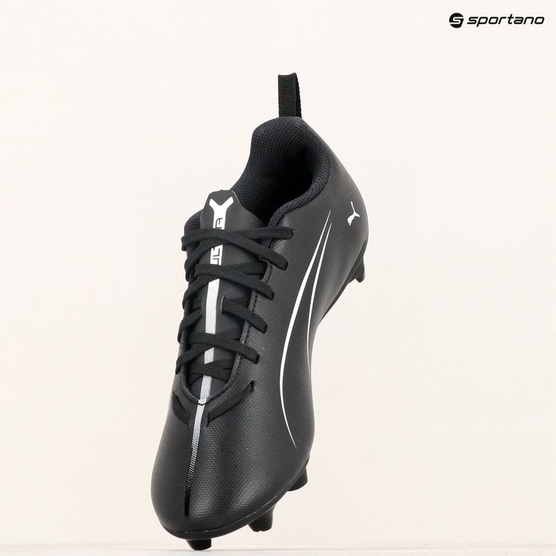 Кросівки футбольні дитячі PUMA Ultra 5 Play FG/AG Jr puma black/puma white 16