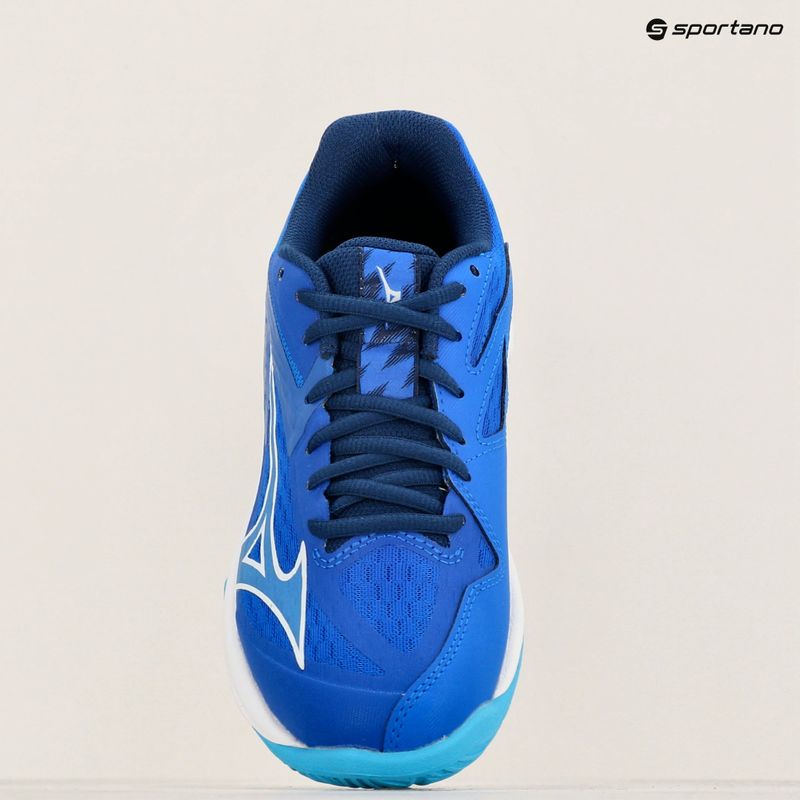 Кросівки волейбольні дитячі Mizuno Lightning Star Z7 mugen blue/white/estate blue 12