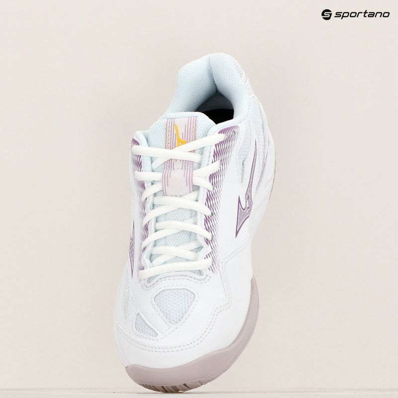 Кросівки для гандболу Mizuno Stealth Star 2 white/patrician purple/quince 12