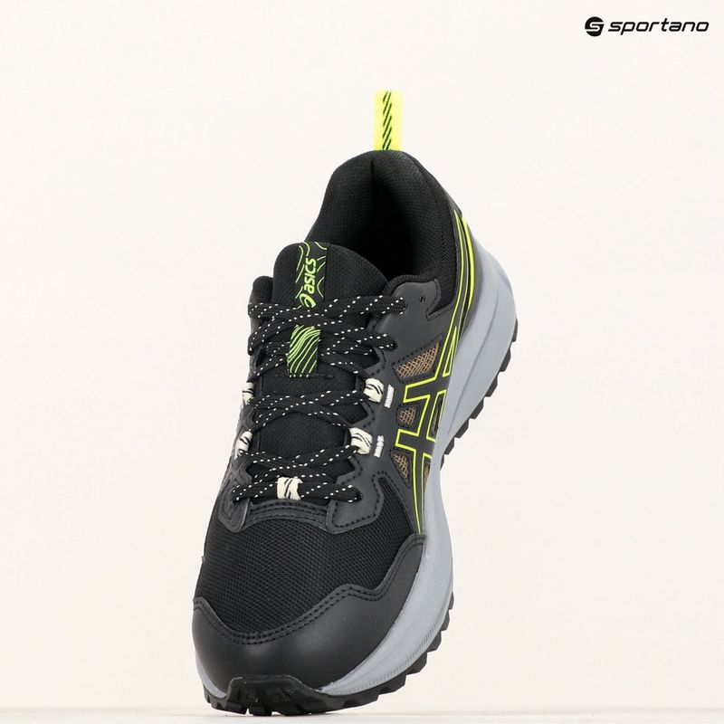 Кросівки для бігу чоловічі ASICS Trail Scout 3 black/safety yellow 8