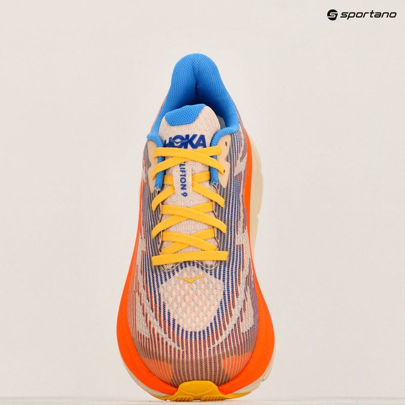 Кросівки для бігу дитячі HOKA Clifton 9 ultramarine/electric tangerine 16