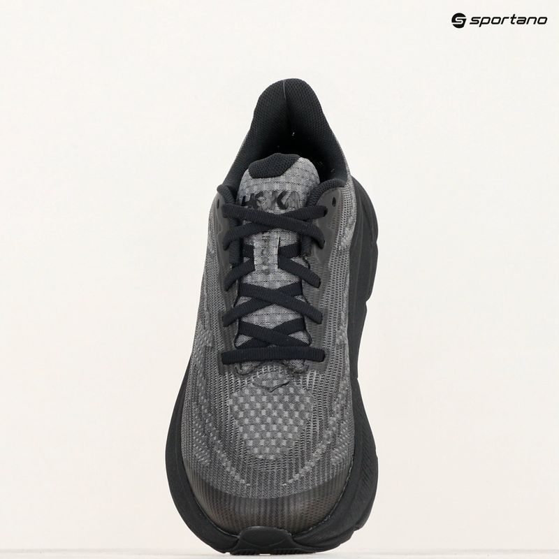 Кросівки для бігу дитячі HOKA Clifton 9 black/carbon black 16