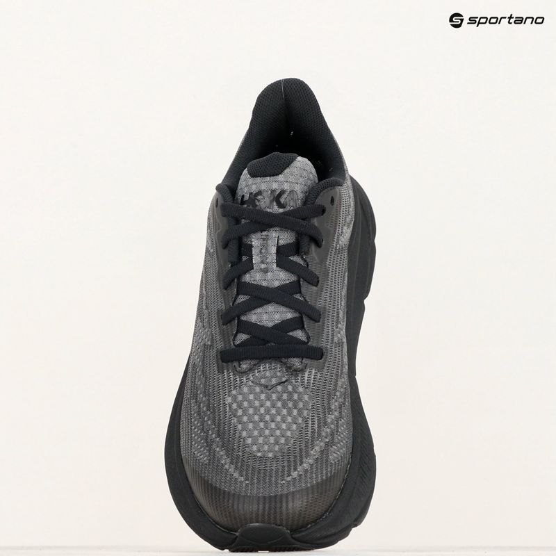 Кросівки для бігу дитячі HOKA Clifton 9 black/carbon black 9