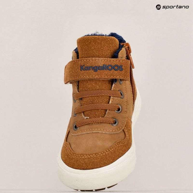 Дитячі черевики KangaROOS Kavu Shady EV гумові / темно-сині 16