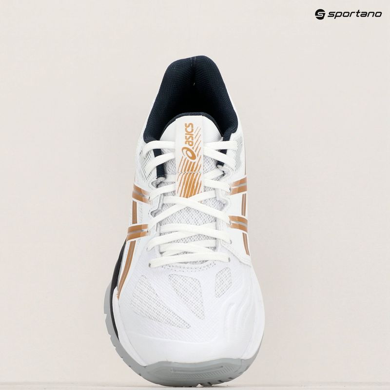 Кросівки чоловічі ASICS Powerbreak FF white/rich gold 15