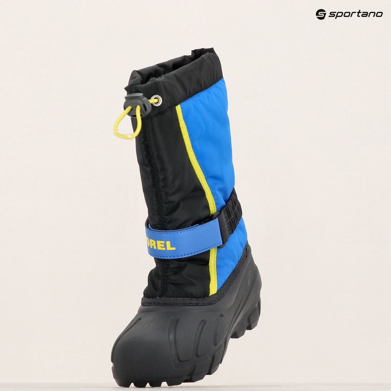 Снігоступи дитячі Sorel Youth Flurry black/super blue 16