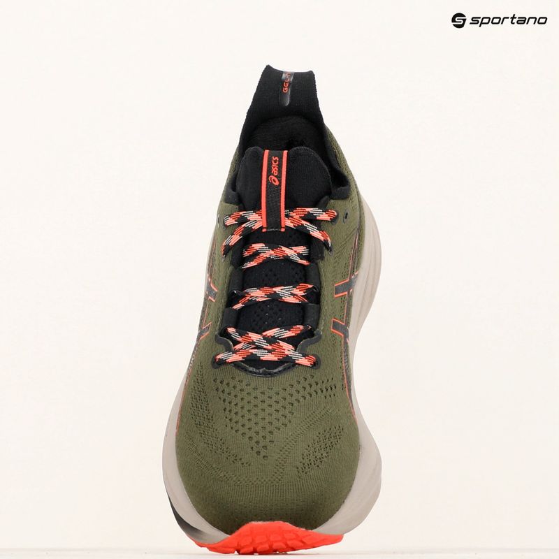 Кросівки для бігу чоловічі ASICS Gel-Nimbus 26 TR nature bathing/red snapper 16