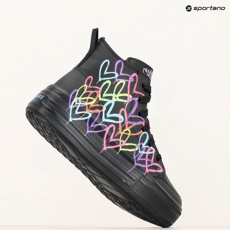 Дитячі кросівки SKECHERS Hyperlift Love Daze чорні/різнокольорові 9