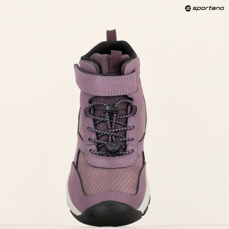 Черевики туристичні дитячі KEEN Skua Mid WP black plum/plum perfect 16