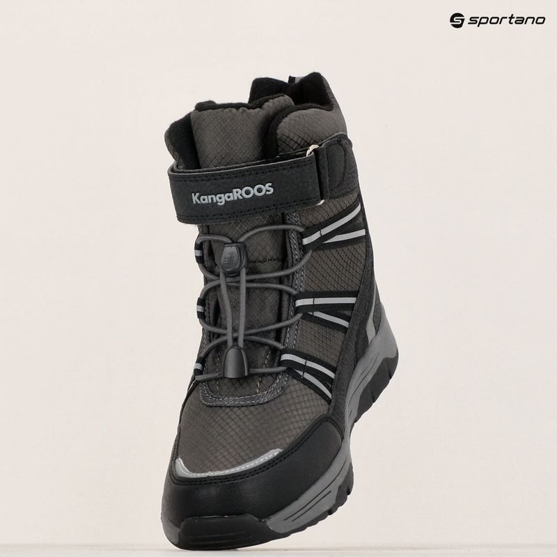 Снігоступи дитячі KangaROOS K-MJ Eldora EV RTX jet black / steel grey 16