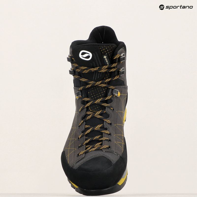Чоловічі кросівки SCARPA Zodiac TRK GTX антрацит / сірка 15