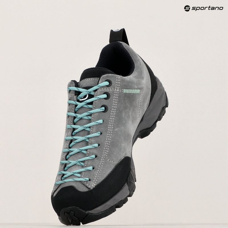 Жіночі туристичні черевики SCARPA Mojito Trail GTX дим/нефрит 9