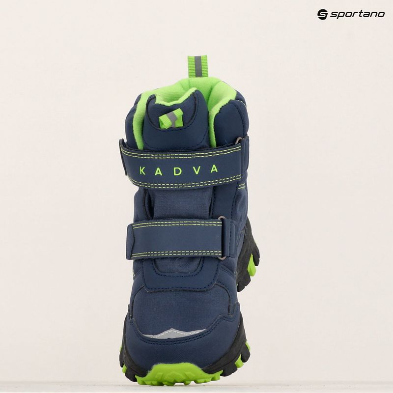 Дитячі снігоступи KADVA Snowey Mid WaterProof темно-синій/зелений 13