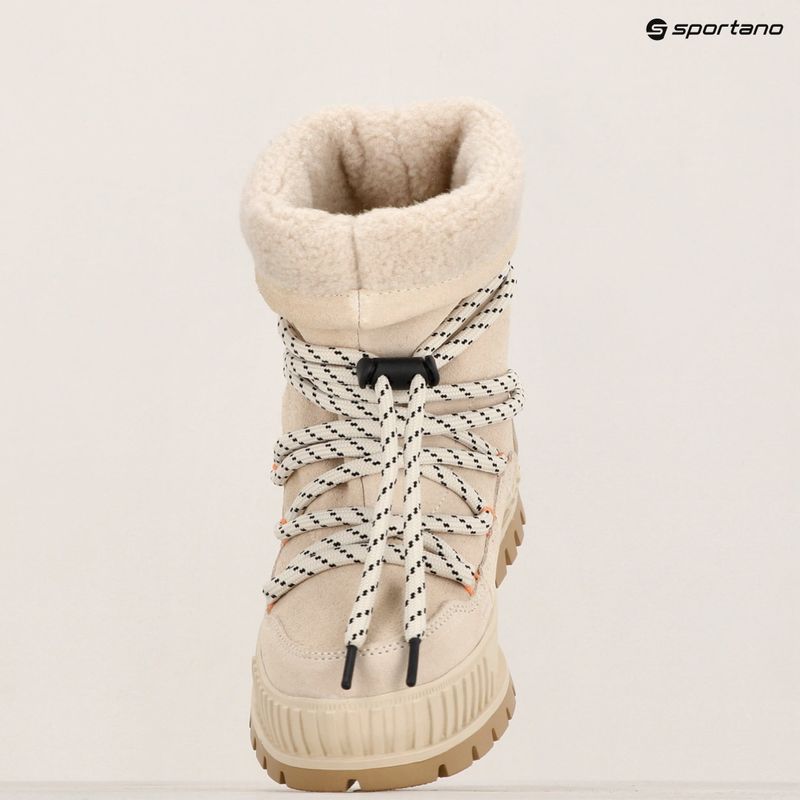 Жіночі снігоступи Palladium Pallashock Hiver мигдальне молоко 16