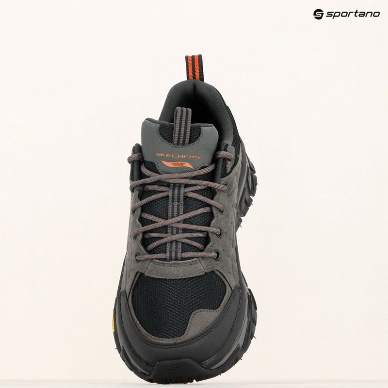 Чоловічі кросівки SKECHERS Arch Fit Road Walker Recon вугільно-чорні 11