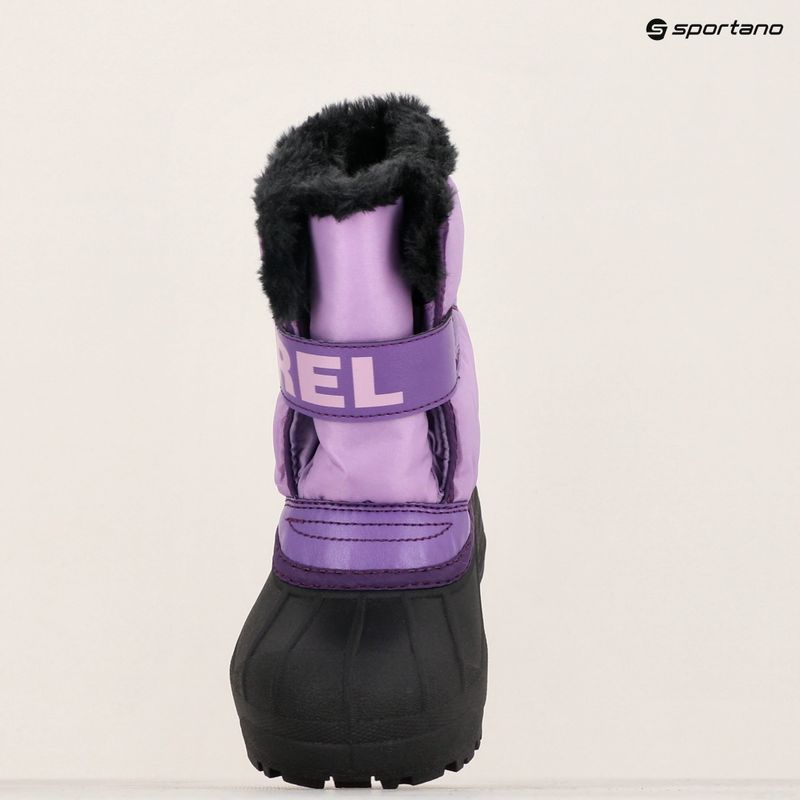 Снігоступи дитячі Sorel Childrens Snow Commander gumdrop/purple violet 16