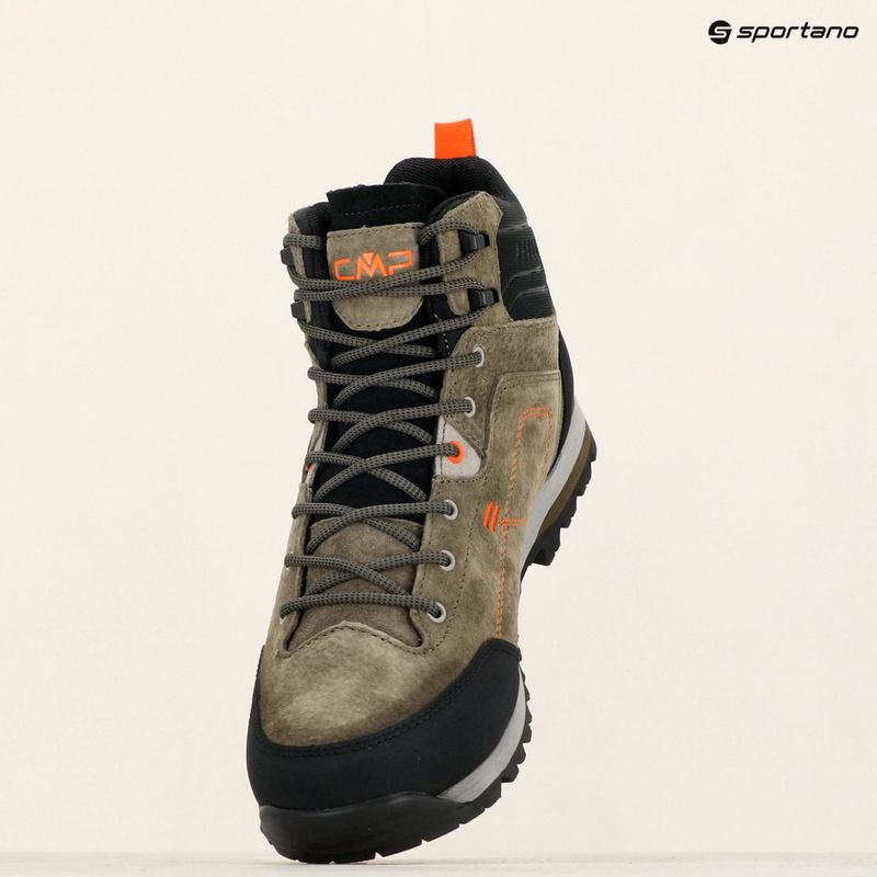 Черевики трекінгові чоловічі CMP Alcor 2.0 Low Wp fango / arancio 9