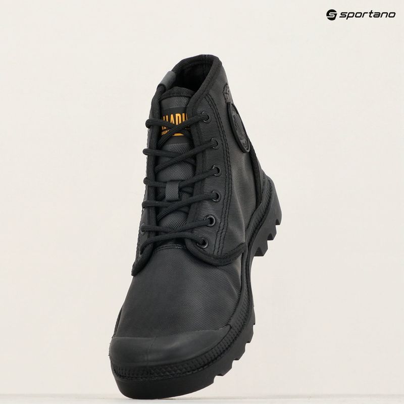 Чорні черевики Palladium Pampa Hi Coated 15