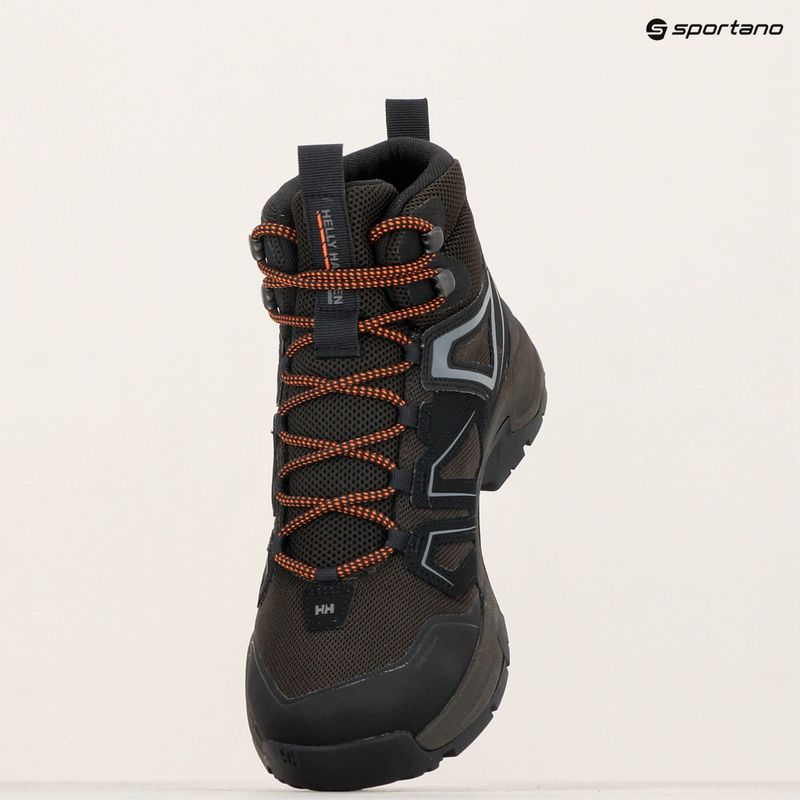 Чоловічі трекінгові черевики Helly Hansen Stalheim HT Boot белуга / горілий помаранчевий 15
