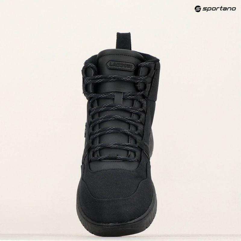 Чоловічі туфлі Lacoste T-Clip Winter Mid чорні 15