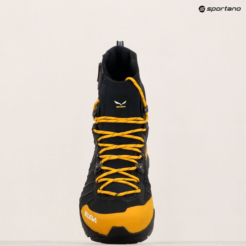 Черевики трекінгові чоловічі Salewa Ortles Light Mid PTX gold/black 10