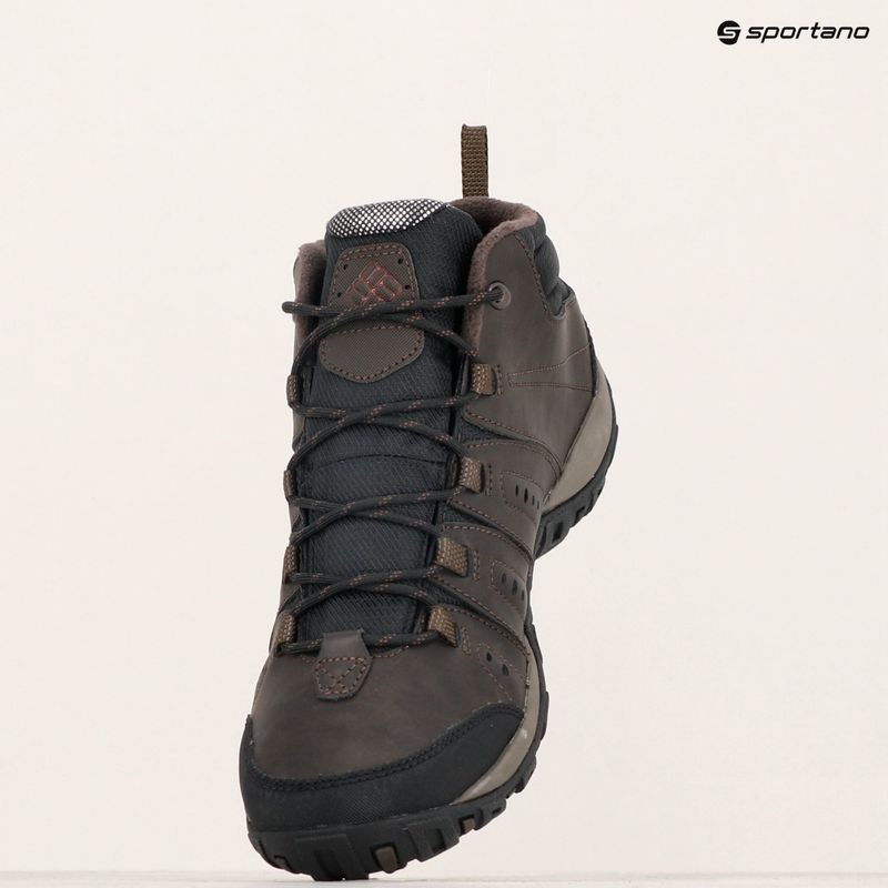 Черевики чоловічі Columbia Woodburn Ii Chukka WP OH cordovan/ garnet red 18